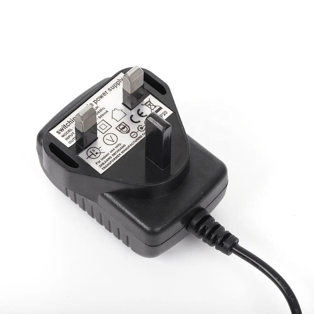 UK power adapter 14v 800mA dc adapter 12 volt adapter