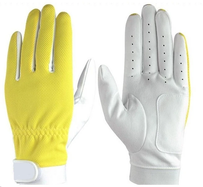 Excellent Quality New Arrival Polo Gloves Carbon Fiber Leather / Traditional Polo Gloves