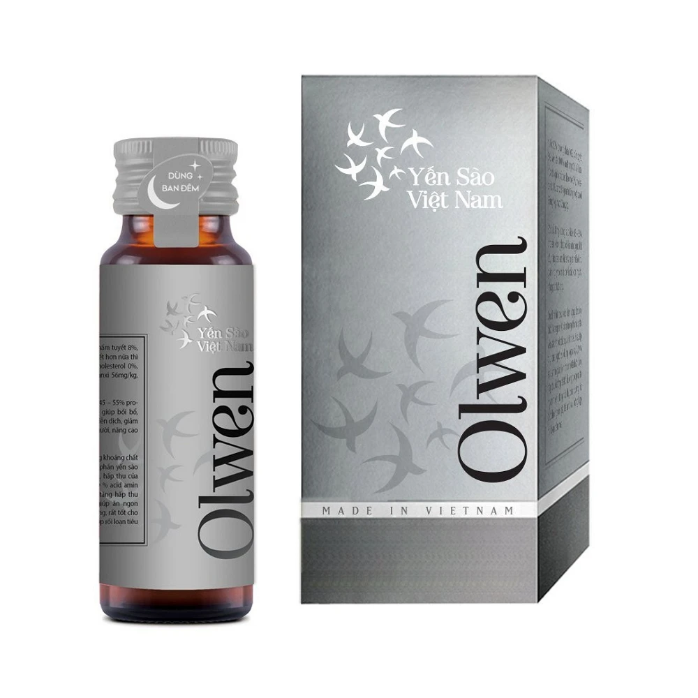 
Sexual Health Supplement for Men - Olwen Birds Nest Drink with Cordyceps Sinensis & Collagen from Vietnam 
