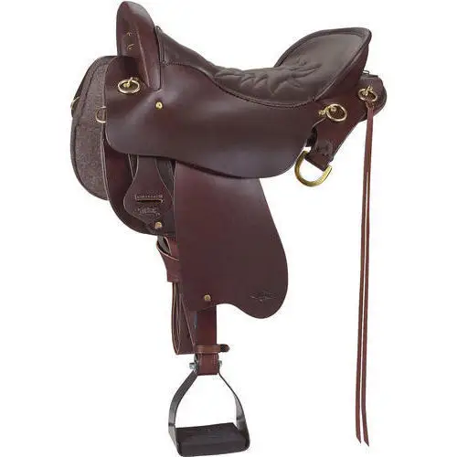 Comfy Western Tooled Leather Horse Saddle