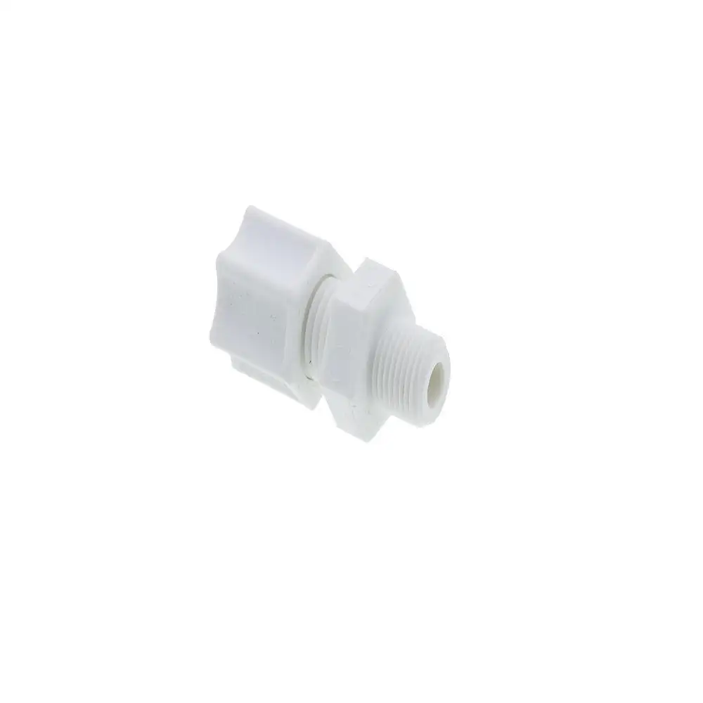 MPT -O Polypropylene Male Connector 1/4 OD Tube Fresh Water Systems US Based 10-4-2-P X 1/8 Equal Hexagon OBM