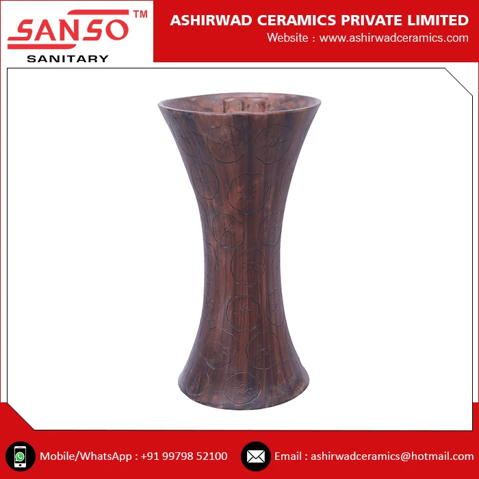 Indian Supplier Designer Marble Stone One Piece Wash Basin