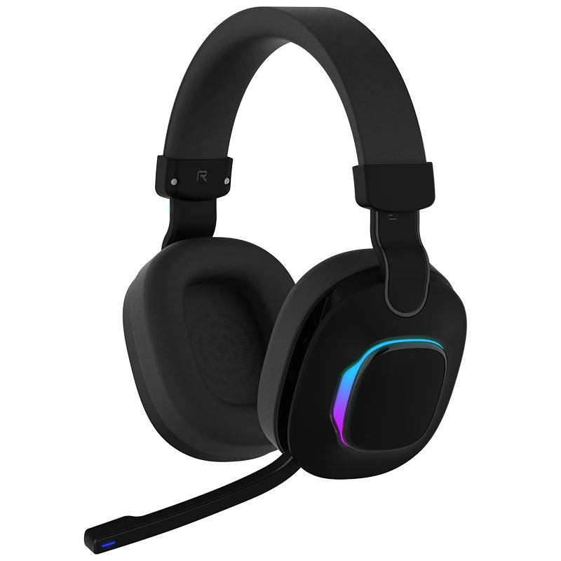 Top Rated Support Mic Mute Breathing Rgb Lights Gaming Headset Bluetooth Headphone With Mic