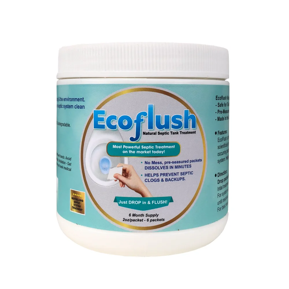 EcoFlush-поставка 6 месяцев-натуральная септическая емкость в экологичной