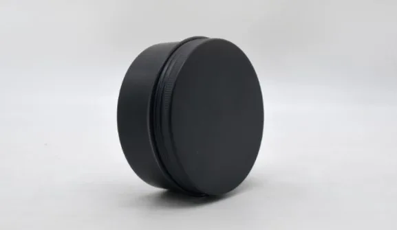 Wholesale In Stock 30ml 1oz High Quality Metal Candle Box Empty Cosmetic Jar Round Tin Can With Screw Top