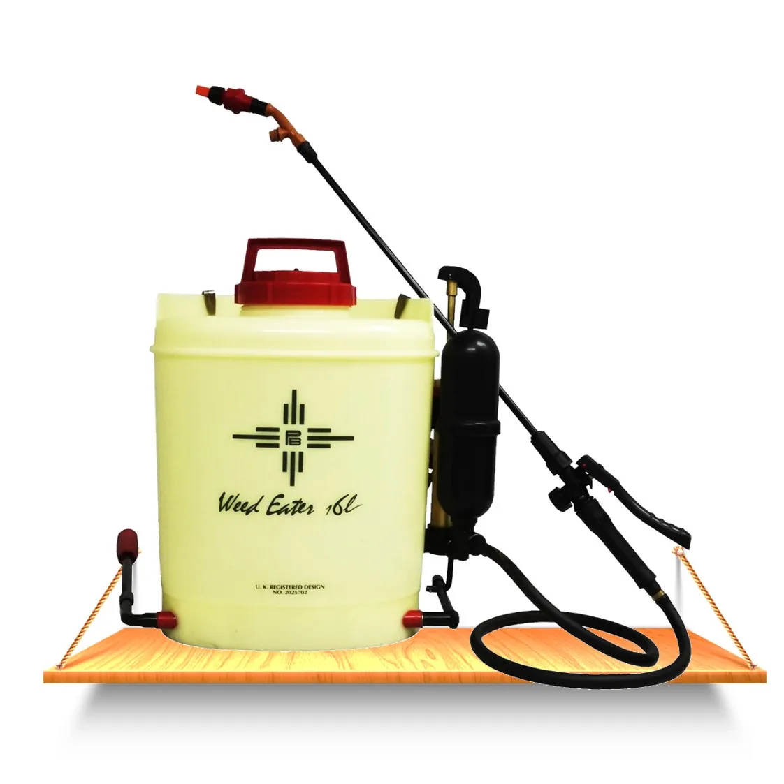 Травяной ранец опрыскиватель емкостью 16 литров с низким и высоким объемом распыления