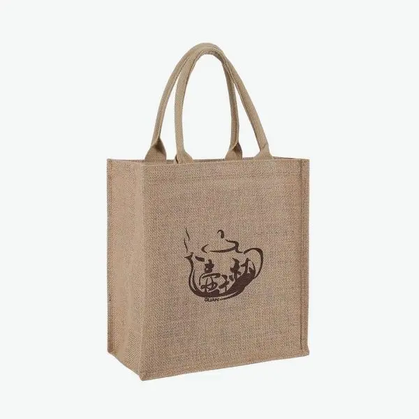 Made in Bangladesh Hot Collection 100% High Quality Export Oriented Printed Jute Tote Bag Direct Factory Manufacturer