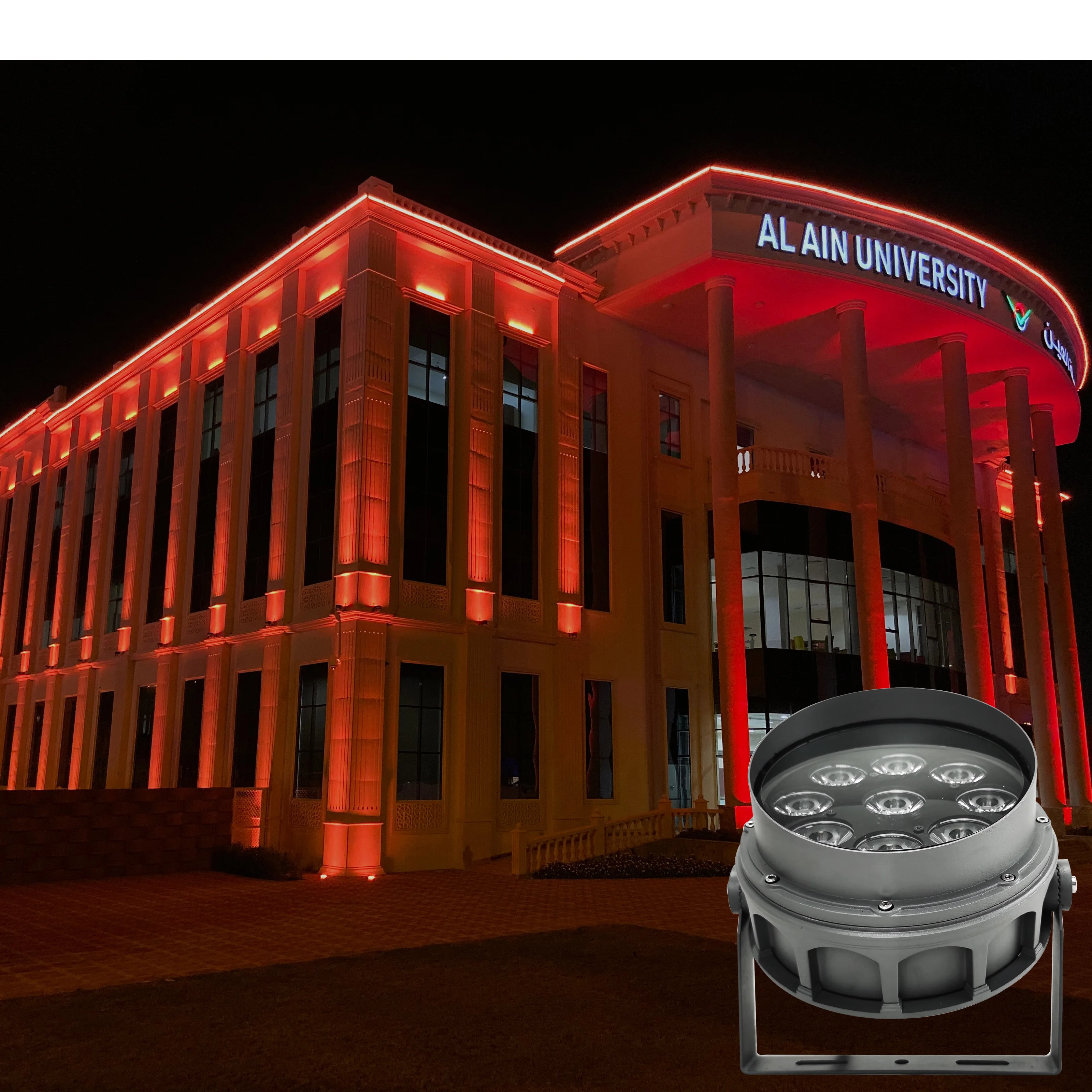 Narrow Beam 5 Degree LED Flood Light Facade Lighting Outdoor Lighting