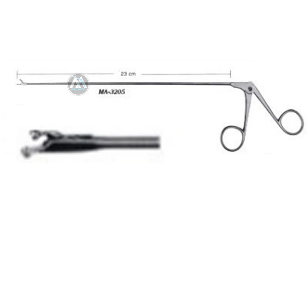 High Quality Laryngeal Instruments for Endolaryngeal Micro Surgery Alligator Forceps