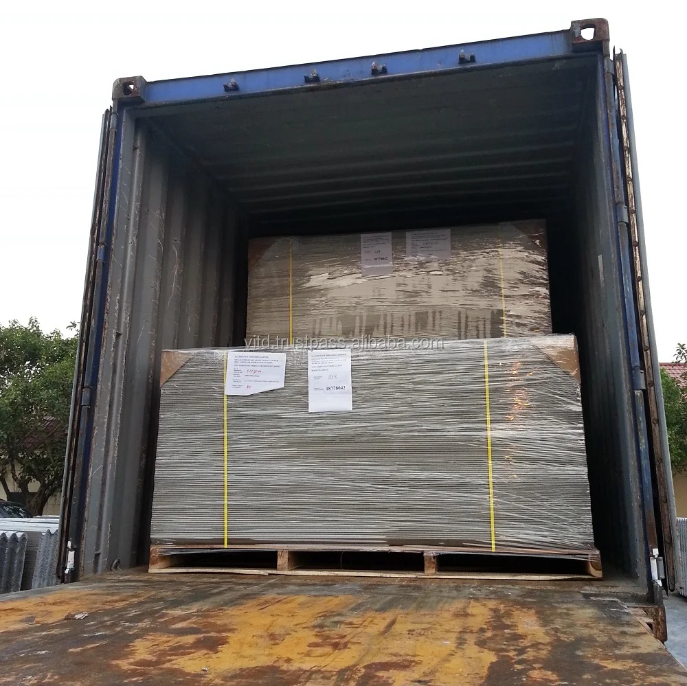 COMPETITIVE PRICES FIREPROOF WATER PROOF FIBER CEMENT ROOFING SHEET FOR WAREHOUSE