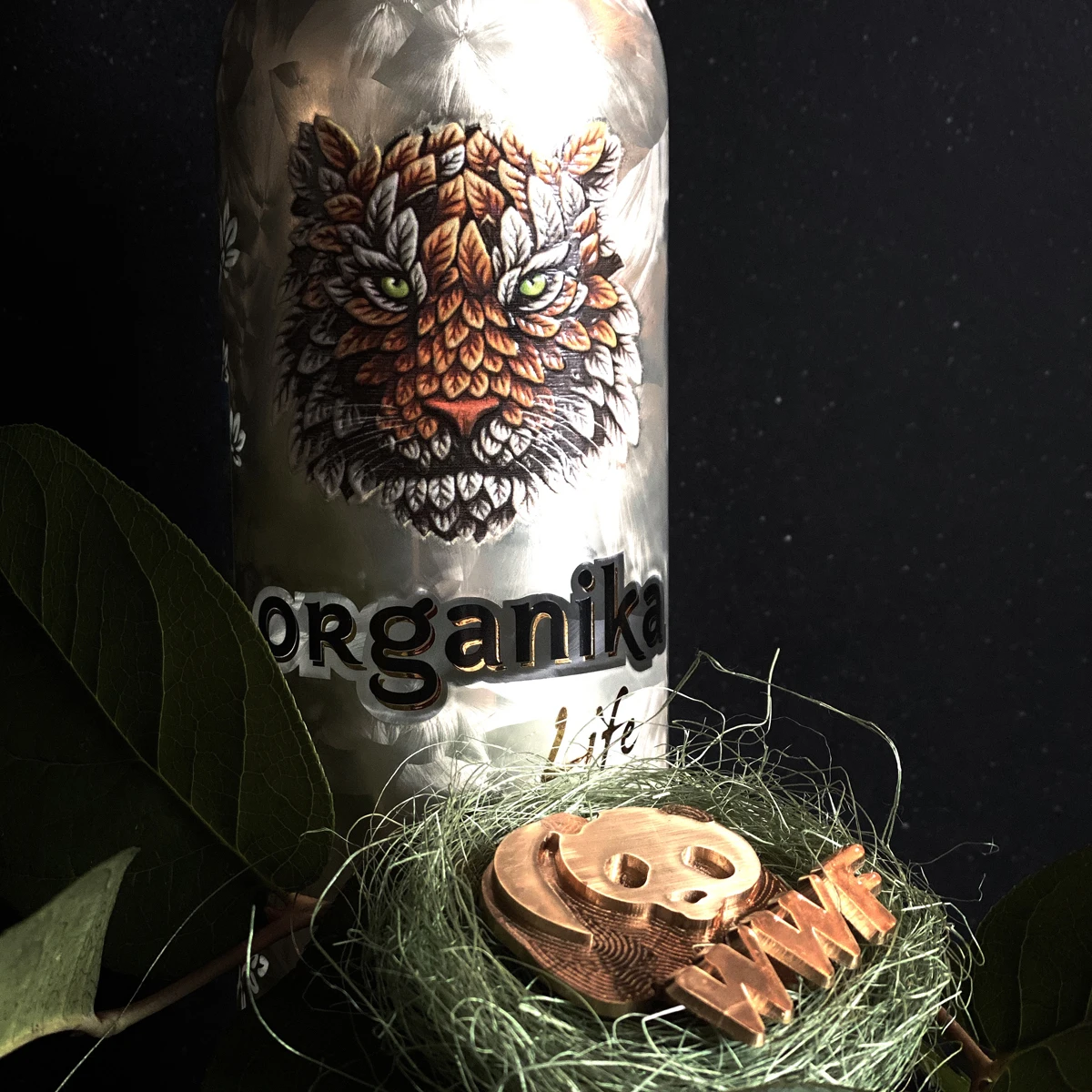 
Great quality Organika Life vodka with Sagan-Daila extract 700ml glass bottle, alcoholic beverages 