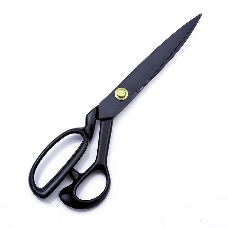 Heavy Duty Forged Shears Sewing Scissors Professional Stainless Steel Ultra Sharp Fabric Classic PK 3 Years Top Grade SERRATED