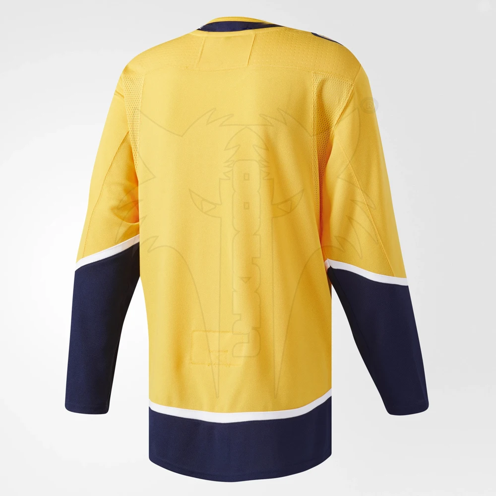  100% полиэстер Джерси с сублимационной печатью для хоккея шайбой на заказ