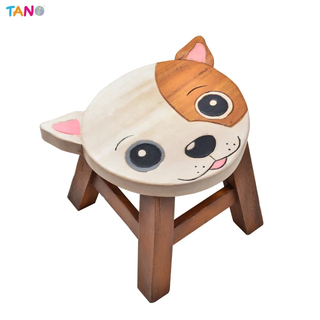 Wholesale Kids Wooden Carved Stool   B215 236 Wood Carved Stool Chivava for Maximum weight 100 kgs (10000003697349)