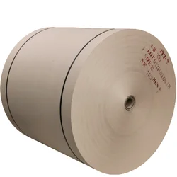 Uncoated Brown Core Board CB Grade Grammage 350 GSM Strength Paper Suited for Paper Cores Tubes Production