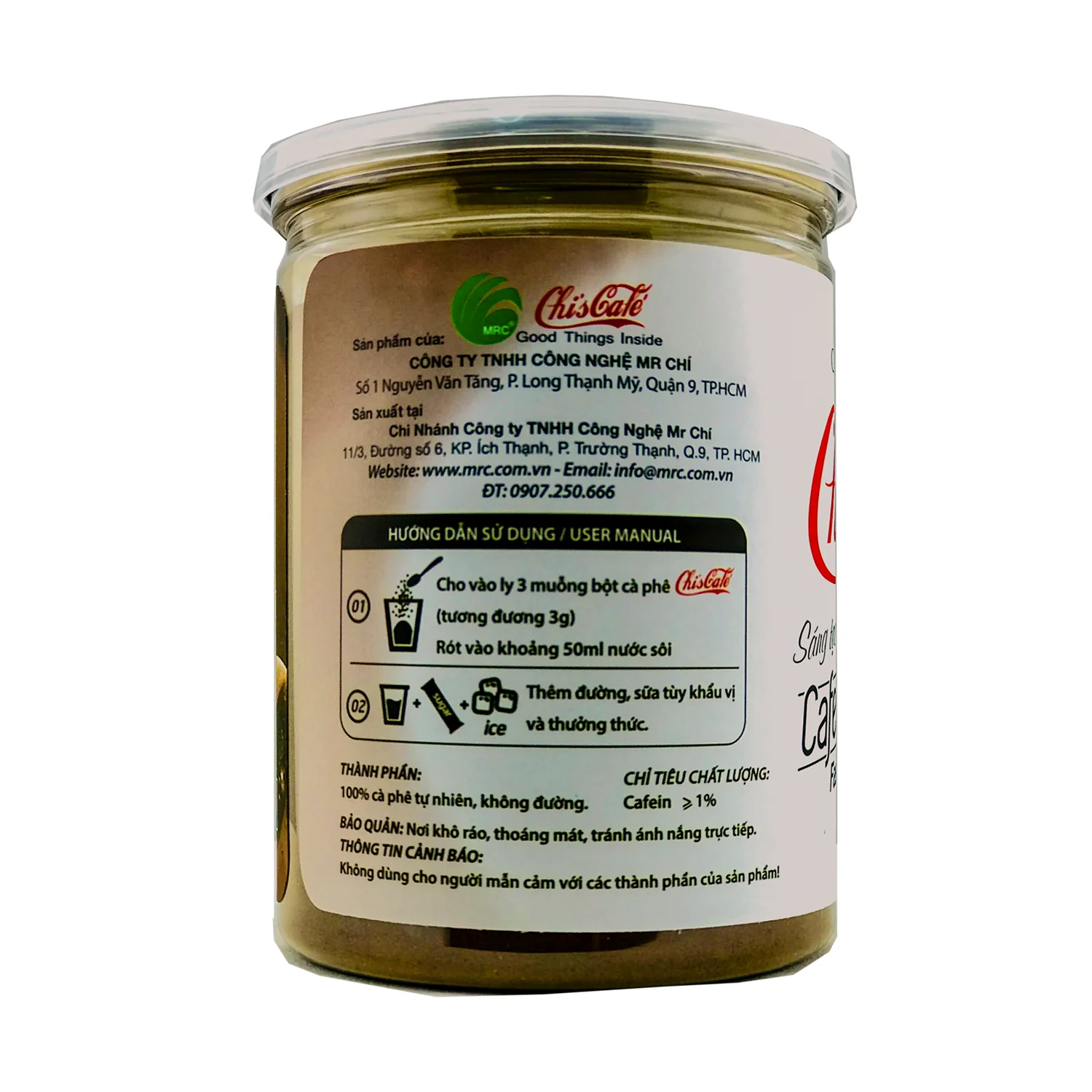 V-Store Fast-Delicious Iced Black Coffee Instant Vietnamese Coffee Easy To Use Private Label