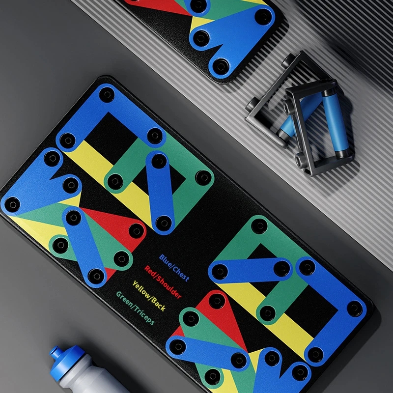 Wholesale Custom 22 In 1 Push Up Training Portable Foldable Push Up Board With Handles