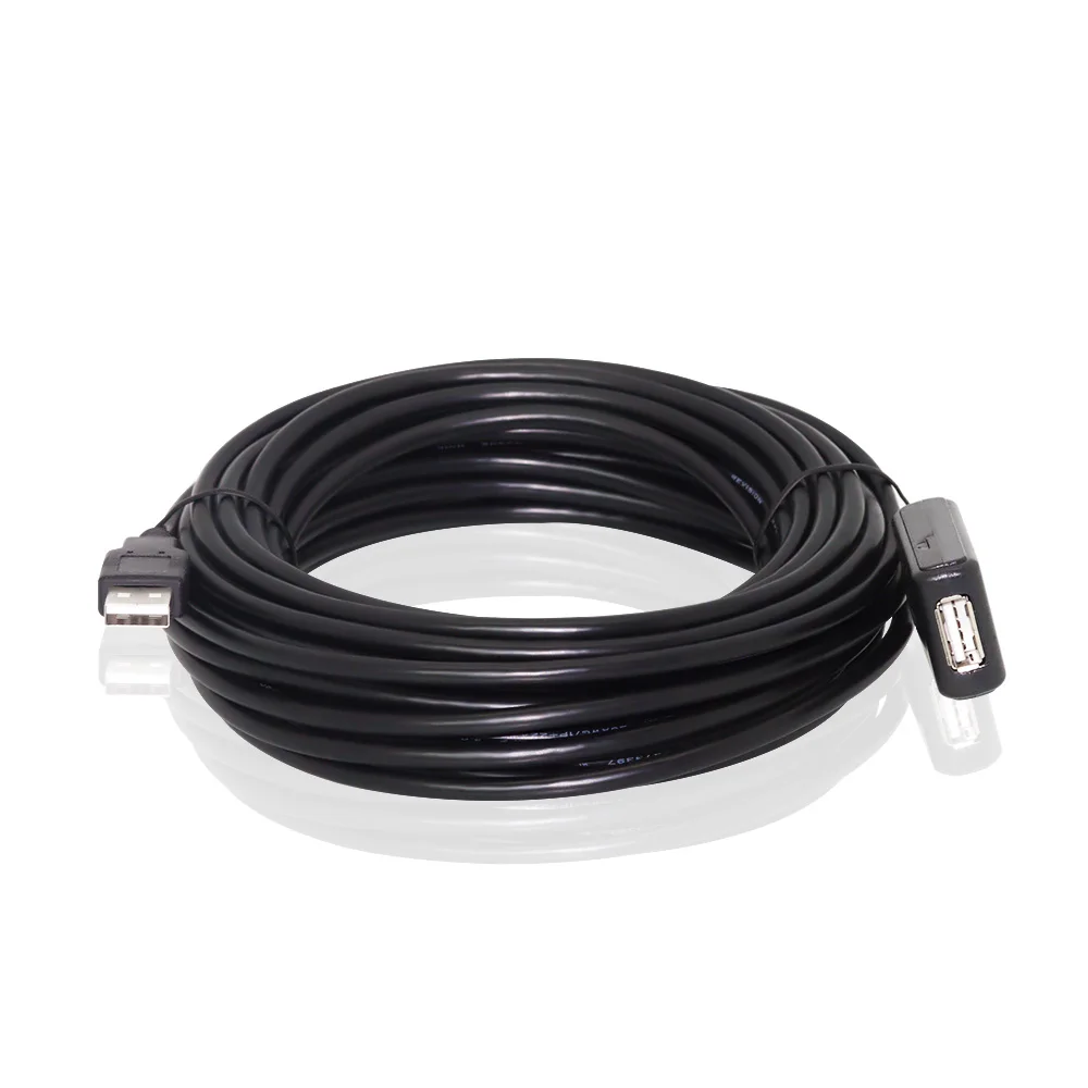 YIWANDA  High Speed USB 2.0 A Male to A Female Repeater Cord 15M Long USB Active Extension Cable for PlayStation Xbox Printer