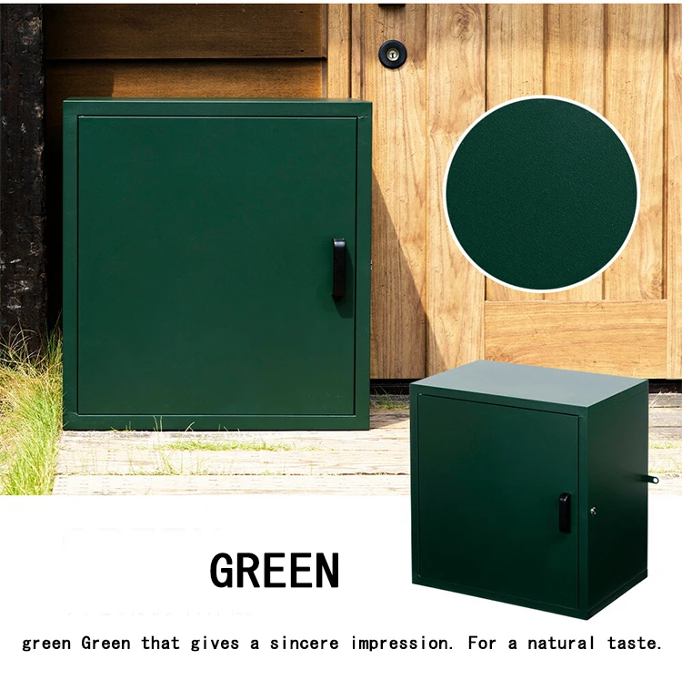 Postage Stand Post Letterbox Packaging Box Modern Smart Courier Small Parcel Mail Drop Japan Customize Home Parcel Receiving