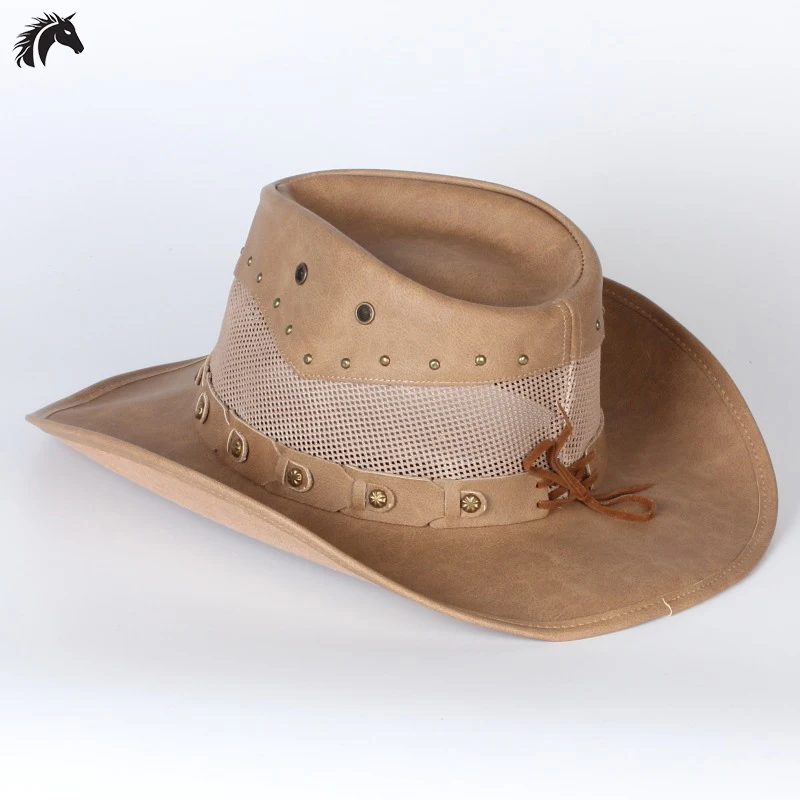 High Quality Fashion logo custom gifts items vintage style western cowboy hat for women and men