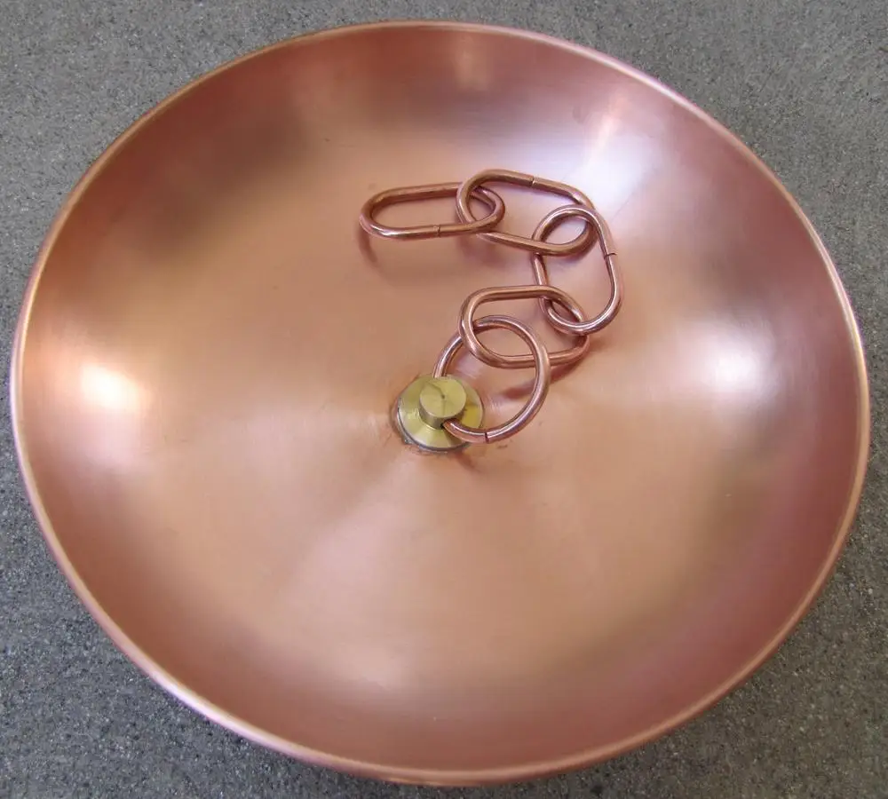 Manufacturer Decorative Metal Material and garden decoration ornaments Usage cups rain chain