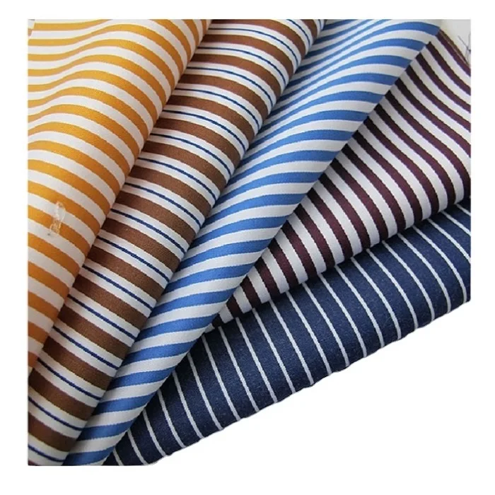 Trending Custom Printed Formal Shirt Cotton Fabric Wholesale Price Yarn Dyed Shirting Fabric Manufacturer In India