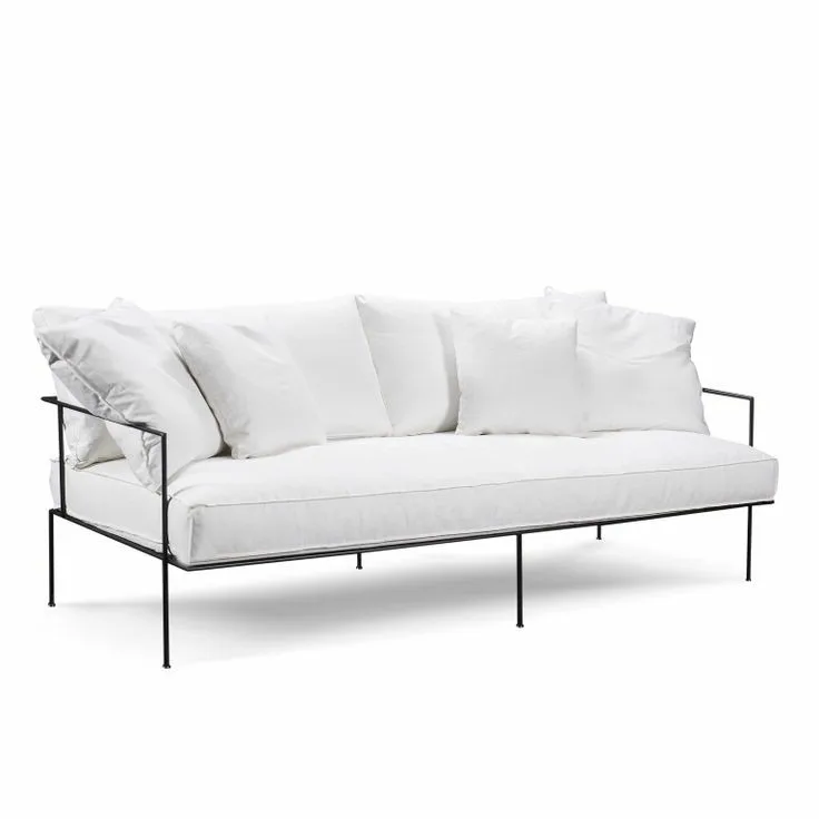 Modern Design Home Furniture Suede Velvet Fabric Couch Set Living Room Fabric Metal Frame Sofa In Gold At Wholesale Price India