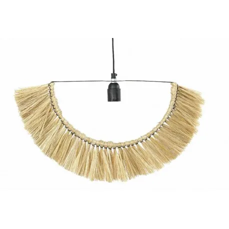 African style jute ceiling lamp