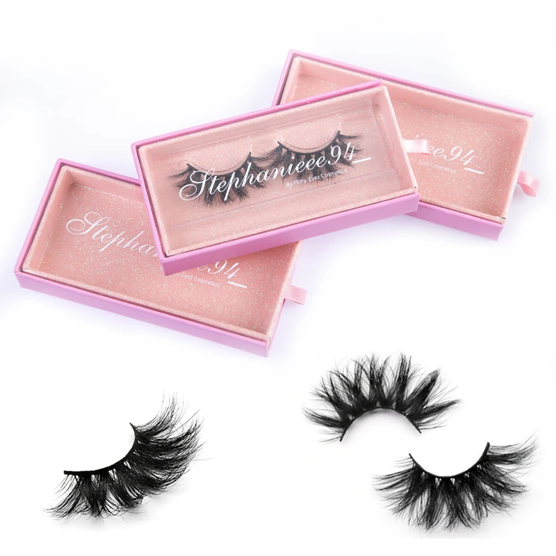 
2020 wholesale luxury bottom 3d faux mink lashes real mink eyelashes vendor custom glitter lash packaging 