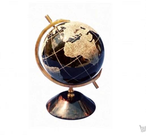 New Design New Design Luxury Black World Sphere Globe For Decoration Product High Quality Gift Item