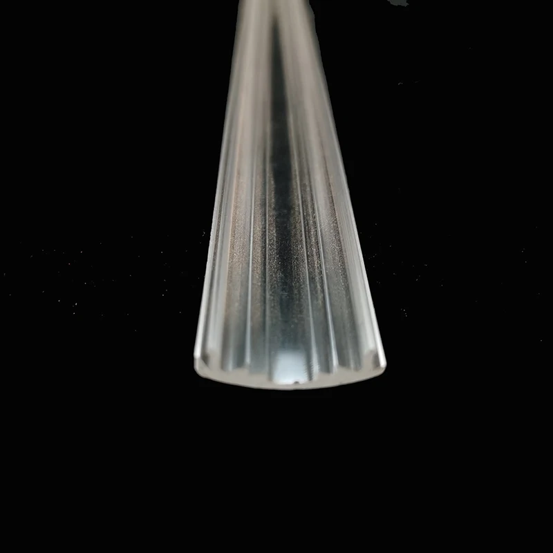 Заводская поставка матовый оптический объектив квадратный ПММА линейный световая Крышка для настенного омывателя