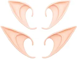 Medium and Long Style Cosplay Fairy Pixie Elf Ears Halloween Elves Vampire Fairy Ears for Cosplay Props