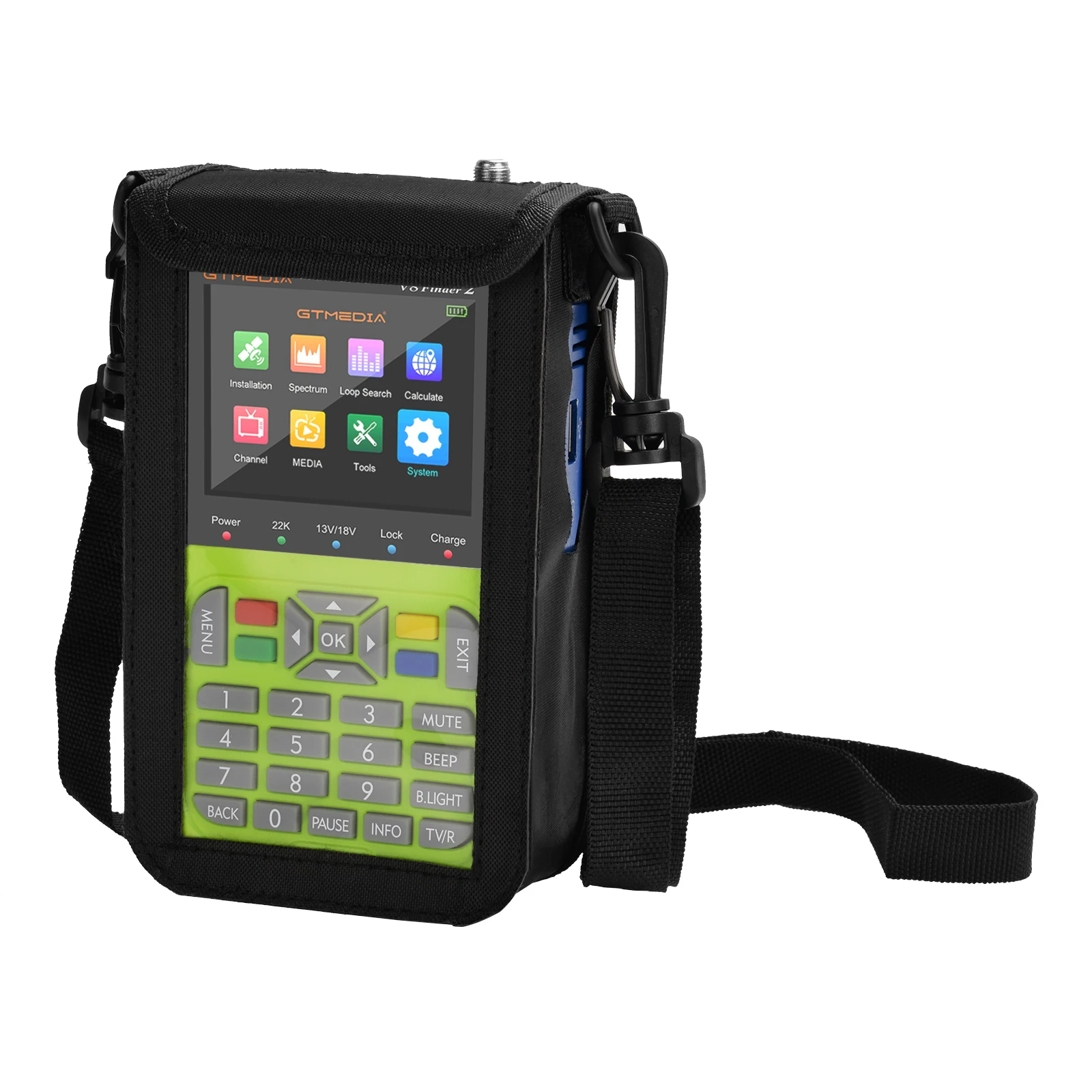 New GTMEDIA V8 Finder 2 SatFinder Digital Satellite Finder DVB-S/S2/S2X H.264 1080P HD Receptor TV Signal Receiver Sat Decoder