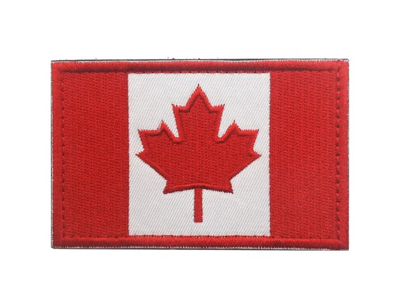 Direct factory sale OEM Custom high quality sew on woven national country flag embroidery patch