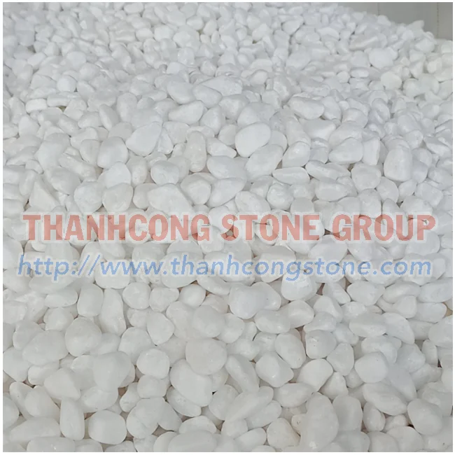 New Product Milky White Pebble Stone High Quality Made In Viet Nam
