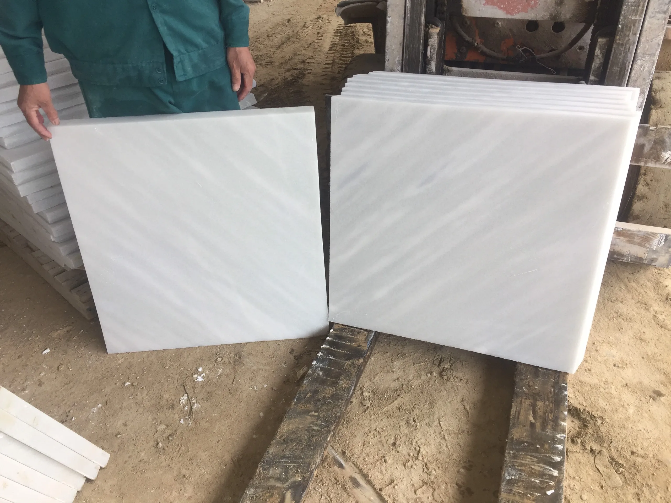 Vietnamese White Marble tiles
