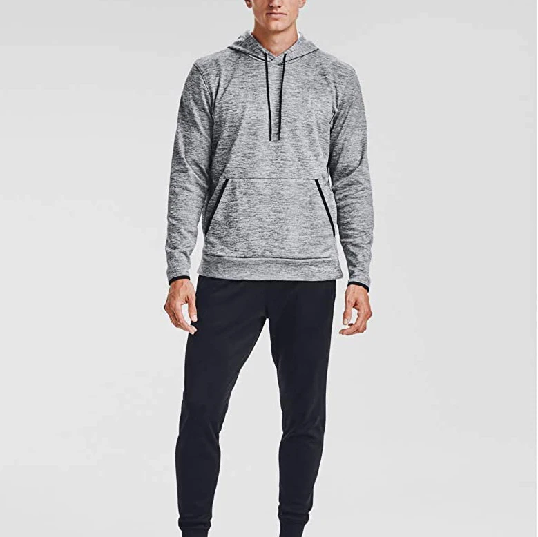 Лидер продаж 2021 популярный дизайн модная однотонная толстовка с капюшоном на молнии мужская заказ большое количество