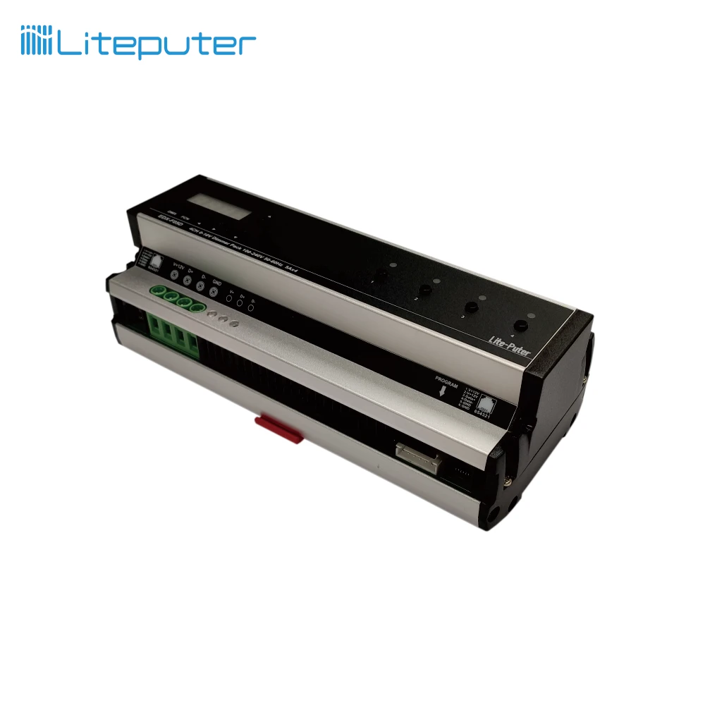 4 channel 0-10V dmx dimmer pack