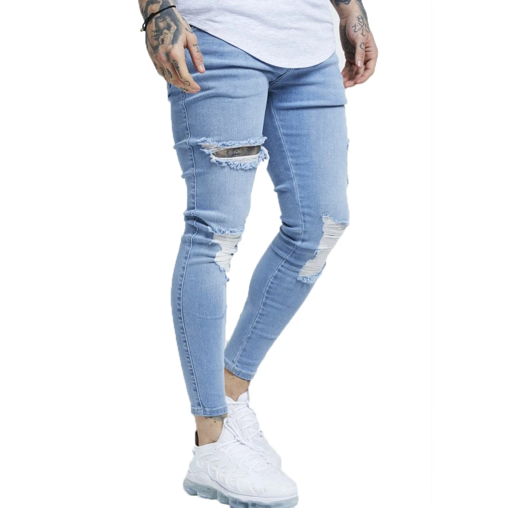 Design Street Slim Fit Hot Sale Fashion Mens High Quality Jeans for Men Denim Jeans Bulk Pants Casual Skinny Pencil Jeans