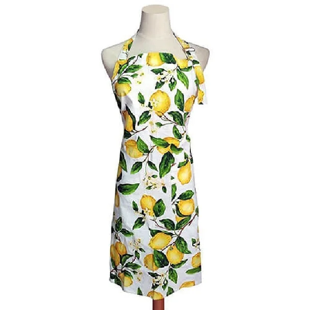 GOTS Accessible Sleeveless Apron Kitchen Household Polyester Cotton Greaseproof Adult Overalls Keep Calm And Wear An Apron