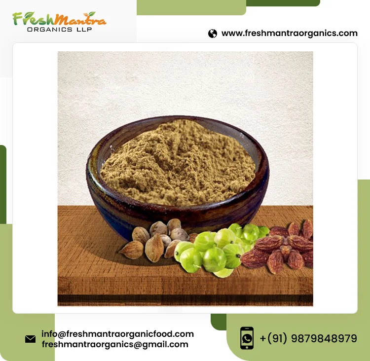 Triphala 100% Pure Organic Powder Natural Extract Ayurvedic Medicine