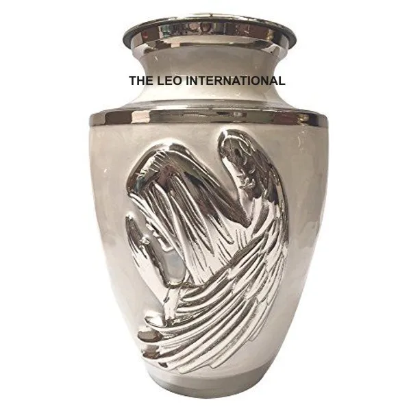 Brass metal bronze antique satin matte pet urn cat shape 3 X 9 Inch height funeral urn cremation urn keep sake urn ash storage