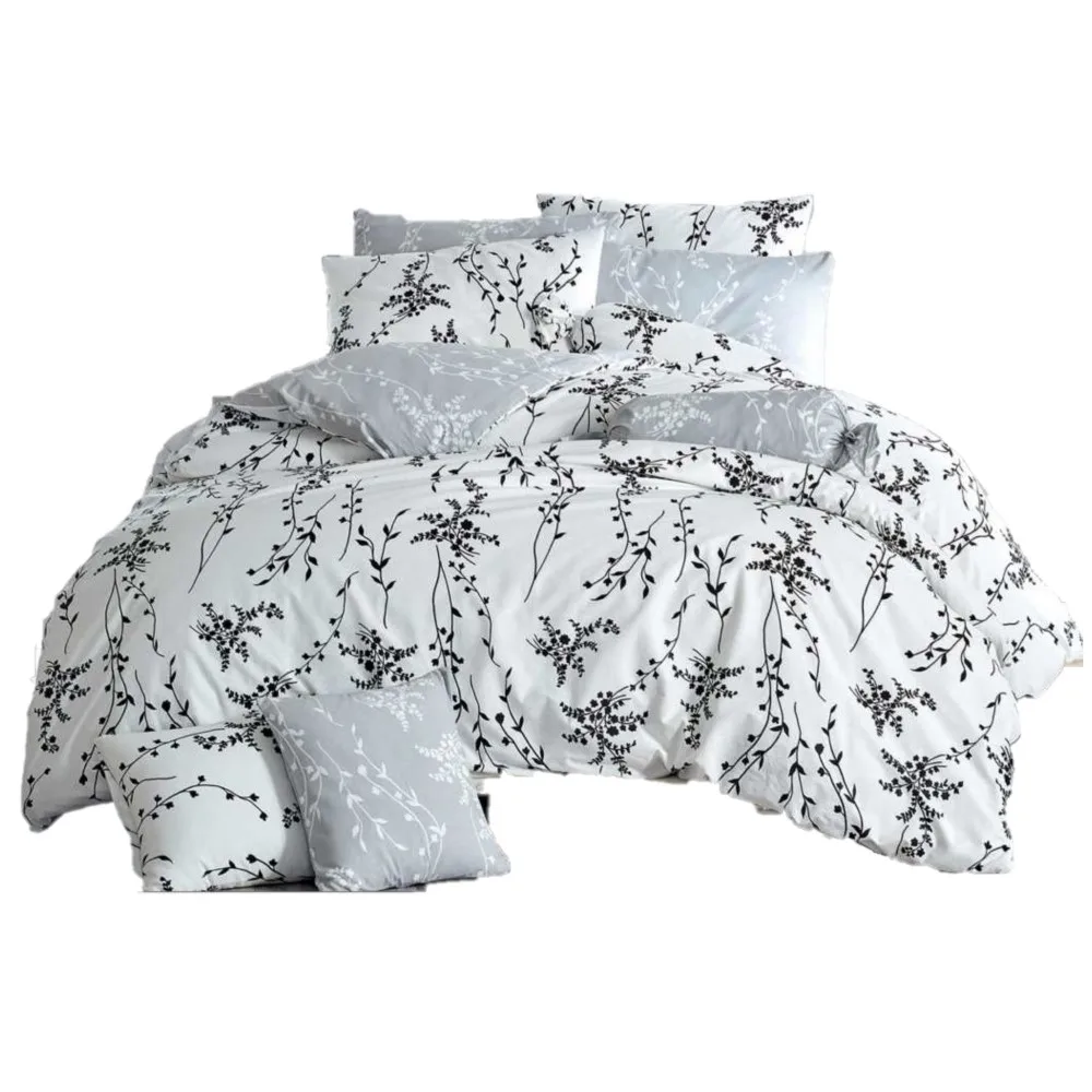 
Singe Quilt and Sheet Sets 100% Turkish Cotton 57 wire cm2 Quilt Cover 160x220 Sheet 160x240 Pillow Case 50x70 2pc Bedding Set 