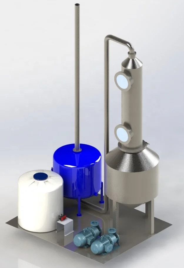 FRP / GRP Fume Scrubber (AKTIFPAK by AAT)