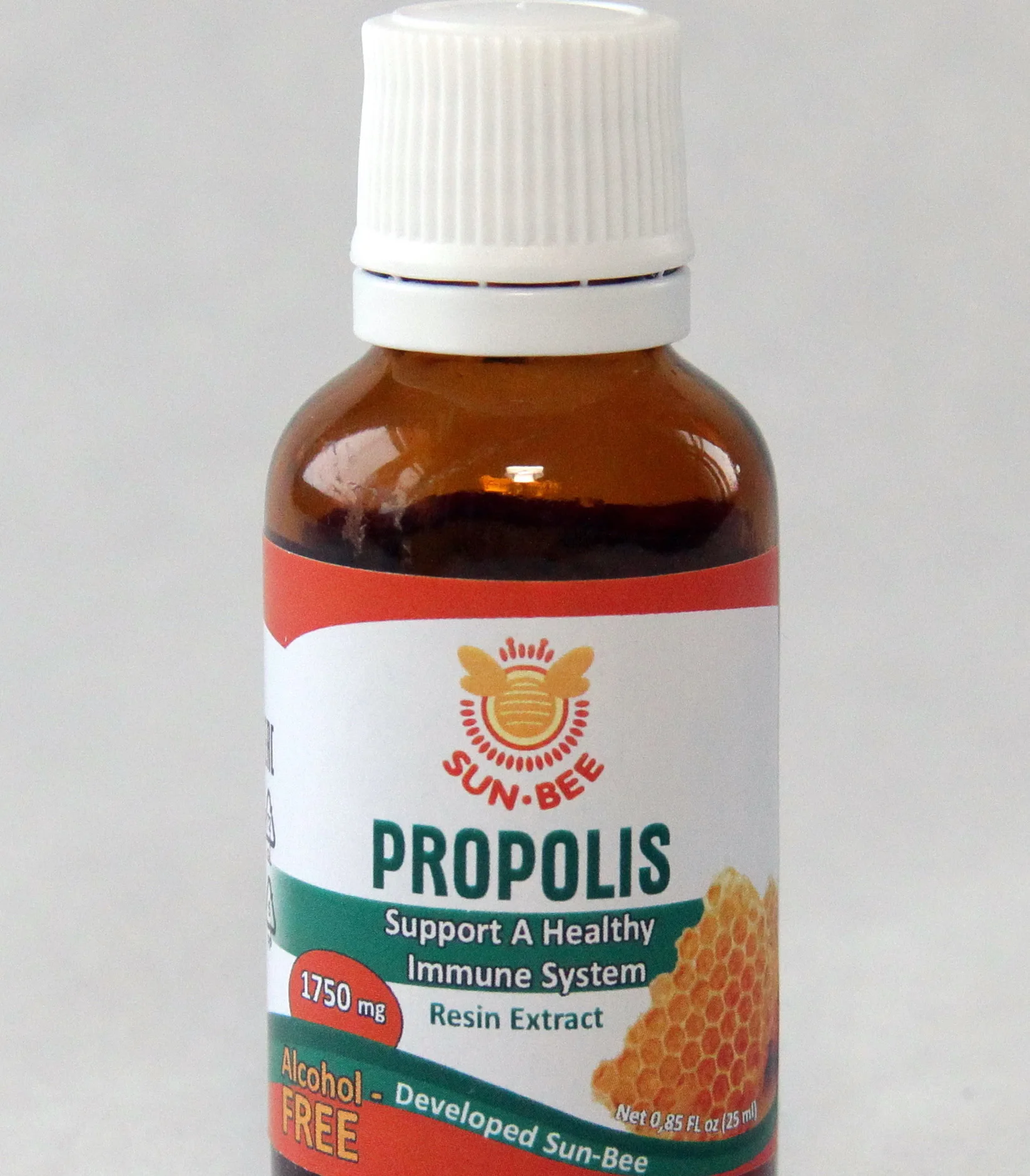 
Best Propolis Resin Exstract packaged in a glass bottle 25 ml alcohol free 
