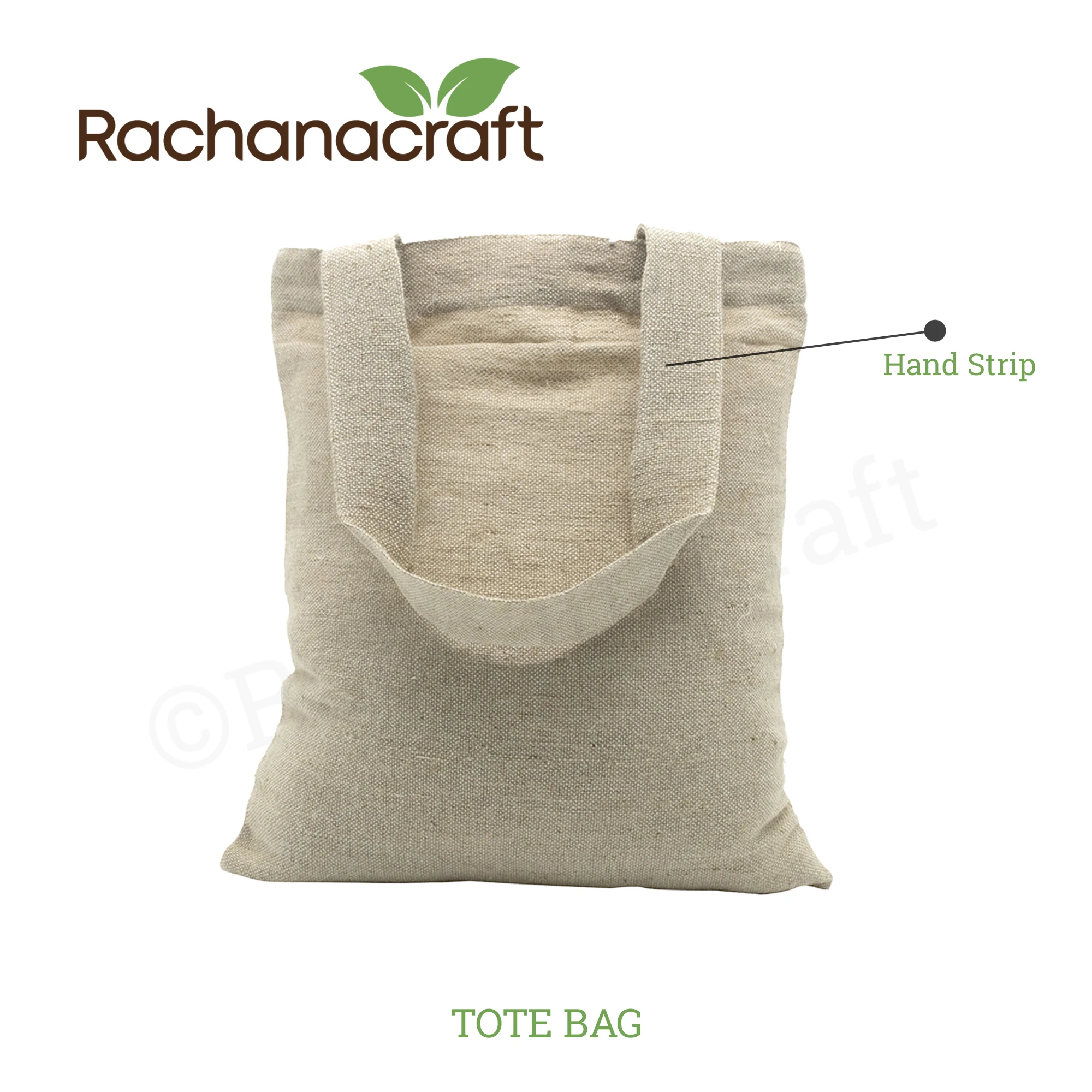 100% Bio-Degradable 100% Organic Cotton Women Shoulder Shopping Bag for Travel, Daily Use Made in Nepal Wholesale Supply
