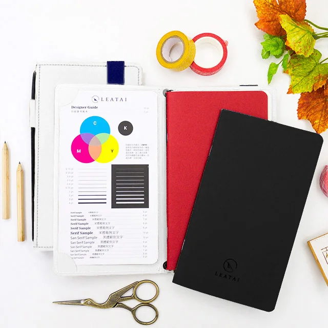 
white cover travel journal notebook 