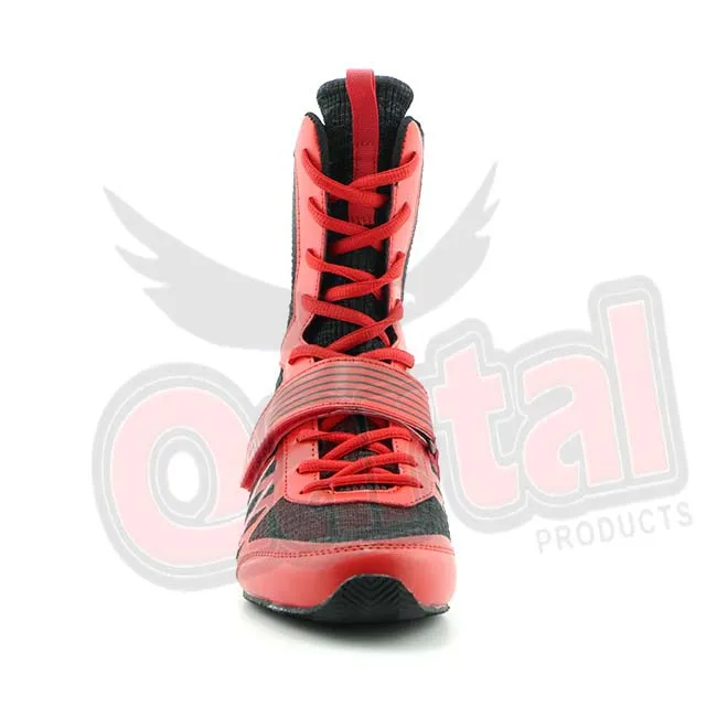 Wholesale High-Top Fashion Professional Gym Sport Men`s MMA New Style Athletic Leather Boots For Cross Training