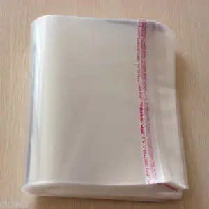 PE Plastic Apparel Garment Packing Bag Transparent for Clothes Vietnam Products Screen Printing Shopping LDPE Side Gusset Bag