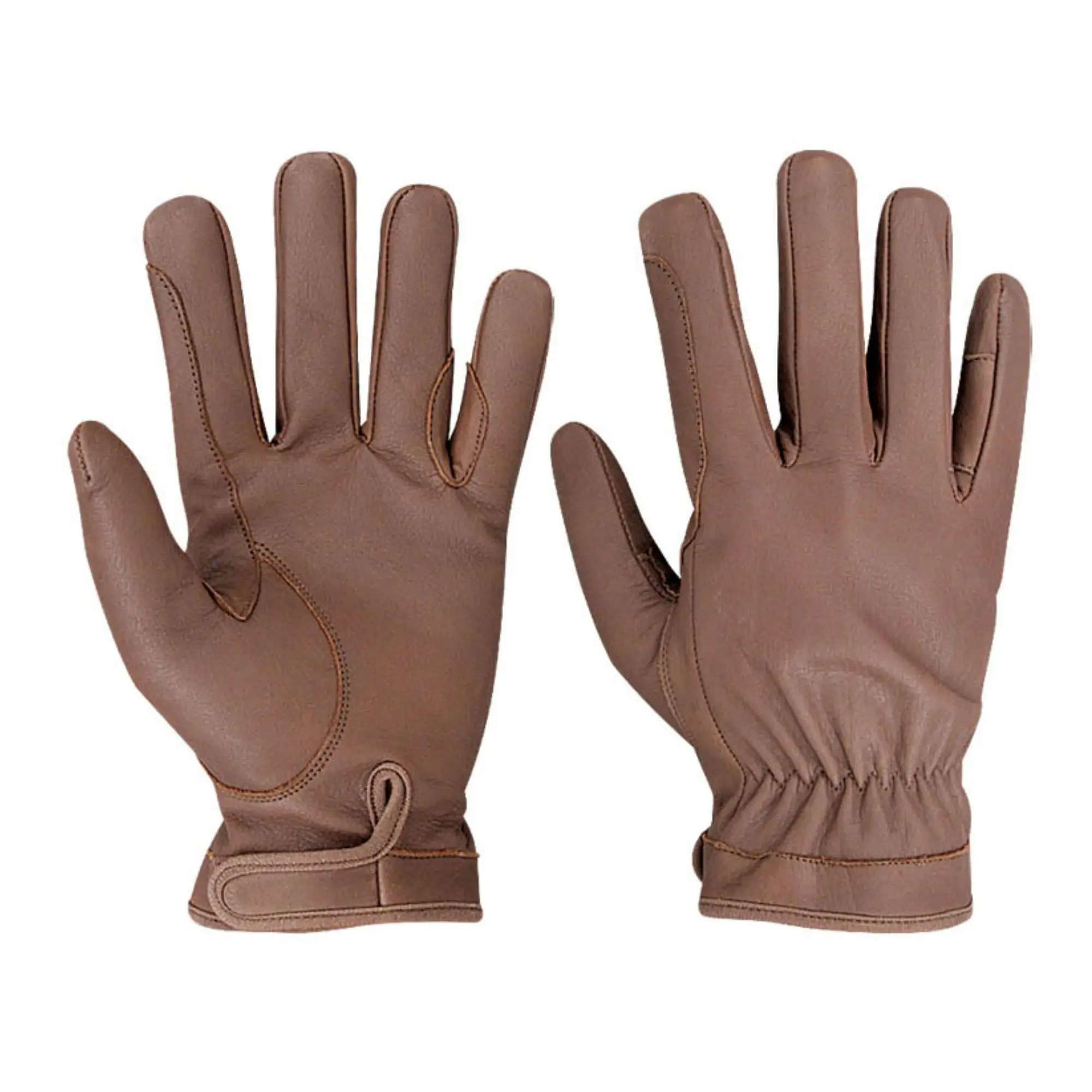 Низкая цена оптовая индивидуальные черные кожаные перчатки для верховой езды новые